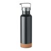 Bouteille double paroi 500ml noir | sans marquage | non disponible | non disponible | non disponible