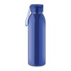 Bouteille en acier inox 650ml bleu | sans marquage | non disponible | non disponible | non disponible