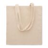 Sac shopping en poly coton beige | sans marquage | non disponible | non disponible | non disponible