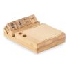Calendrier de bureau en bambou bois | sans marquage | non disponible | non disponible