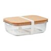 Lunchbox en verre & liège transparent | sans marquage | non disponible | non disponible | non disponible