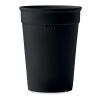Gobelet en PP recyclé 300ml noir | sans marquage | non disponible | non disponible