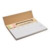 Agenda hebdomadaire de bureau beige | sans marquage | non disponible | non disponible | non disponible