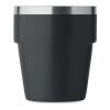 Gobelet double paroi 250 ml noir | sans marquage | non disponible | non disponible | non disponible