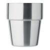 Gobelet double paroi 250 ml argent mate | sans marquage | non disponible | non disponible | non disponible