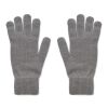 Gants tricotés en RPET gris foncé | sans marquage | non disponible | non disponible | non disponible