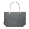 Sac de plage en feutre RPET gris | sans marquage | non disponible | non disponible | non disponible