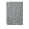 Carnet A5 en liège RPET gris | sans marquage | non disponible | non disponible | non disponible