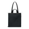 Sac shopping en coton recyclé noir | sans marquage | non disponible | non disponible | non disponible