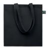 Sac shopping Fairtrade 180 gr noir | sans marquage | non disponible | non disponible | non disponible