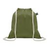 Sac à cordon Fairtrade 180gr Vert foncé