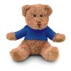 Peluche ourson avec t-shirt bleu | sans marquage | non disponible | non disponible | non disponible