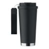 Gobelet double paroi 500ml noir | sans marquage | non disponible | non disponible | non disponible