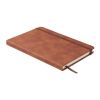 Carnet A5 en PU effet patine marron | sans marquage | non disponible | non disponible | non disponible