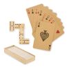 Jeu de dominos et de cartes bois | sans marquage | non disponible | non disponible | non disponible