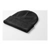 Bonnet tricoté avec revers noir | sans marquage | non disponible | non disponible | non disponible