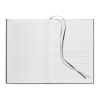 Carnet de notes A5 recyclé noir | sans marquage | non disponible | non disponible | non disponible