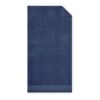 Serviette de bain en coton bleu