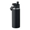Bouteille double paroi 500 ml noir | sans marquage | non disponible | non disponible | non disponible