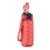 Bouteille de sport 700ml MO2792-27 rouge transparent | sans marquage | non disponible | non disponible | non disponible