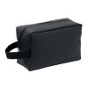Trousse de toilette 600D RPET noir | sans marquage | non disponible | non disponible | non disponible