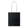 Sac shopping en coton noir | sans marquage | non disponible | non disponible | non disponible
