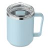 Mug double paroi 400ml bleu ciel | sans marquage | non disponible | non disponible