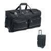 Sac de voyage trolley RPET noir | sans marquage | non disponible | non disponible | non disponible