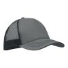 Casquette trucker à 5 panneaux gris foncé