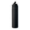 Bouteille simple paroi 650 ml noir | sans marquage | non disponible | non disponible | non disponible