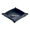 Vide-poches pliable en PU Marine foncé