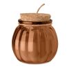 Bougie vanille cire végétale marron