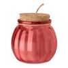 Bougie vanille cire végétale rouge