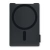 Porte-cartes et support magnétique noir