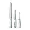 Set de couteaux en acier inox argent
