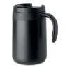 Mug double paroi filtre à café noir
