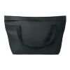 Shopping bag pour vélo en PU noir