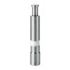 Broyeur de sel et de poivre gris transparent