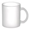 Mug verre pour sublim. 300ml blanc transparent | sans marquage | non disponible | non disponible