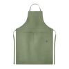 Tablier de cuisine en chanvre vert | sans marquage | non disponible | non disponible | non disponible