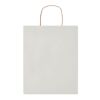 Sac en papier moyen format blanc | sans marquage | non disponible | non disponible | non disponible