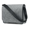 Sac messager en feutre RPET gris | sans marquage | non disponible | non disponible | non disponible