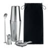 Set pour cocktail en inox argent mate | sans marquage | non disponible | non disponible | non disponible
