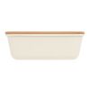 Boîte à lunch couvercle bambou beige | sans marquage | non disponible | non disponible