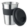Gobelet en acier inox. 350ml noir | sans marquage | non disponible | non disponible
