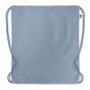 Sac à cordon en coton organique bleu ciel | sans marquage | non disponible | non disponible | non disponible