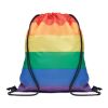 Sac à cordon arc-en-ciel RPET multicolore | sans marquage | non disponible | non disponible | non disponible