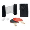 Set de tennis de table noir | sans marquage | non disponible | non disponible | non disponible