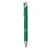 Stylo à bille en alu recyclé 'Dona' vert | sans marquage | non disponible | non disponible