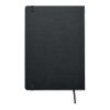 Carnet A5 recyclé 80 g/m² avec page lignée noir | sans marquage | non disponible | non disponible | non disponible